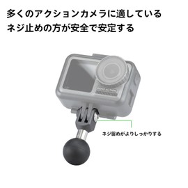 FANAUE Aluminum Tripod Mount Adapter Mount Adapter for Gopro Hero 6 Hero 5 Hero 5 Session Hero 4 Hero 3+ Hero 3 Hero 2 Hero 1 Camera and Sjcam Xiaoyi Camera