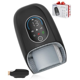 Hand Massager with Heat and Compression – Full-Hand & Wrist Air Massage with Palm Roller – 6 Modes & Intensities – Soothing Comfort for Daily Use