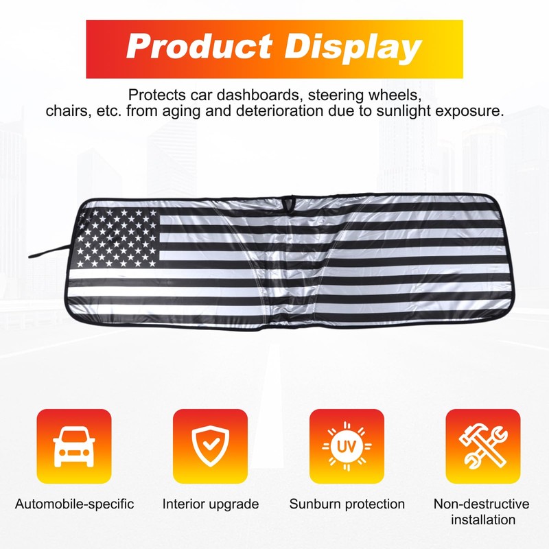 Bekantogy Car Windshield Sun Shade Compatible with Ineos Grenadier 2020-2025
