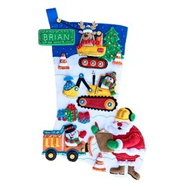 MerryStockings The North Pole Construction Company Stocking kit from