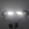 ECAHAYAKU Fog Light White LED DRL Compatible With 2008 2009