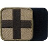EmbTao Embroidered Medic Cross Tactical Fastener Hook & Loop Patch