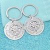 Best Friend Keychain Gift Long Distance Friendship Keyring True Friendship