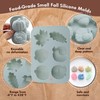 2-Pack Thanksgiving Treat Molds - 6-Cavity Silicone Baking Molds with