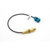 vhbw RCA to Fakra Adapter Compatible with Mercedes Comand PCM