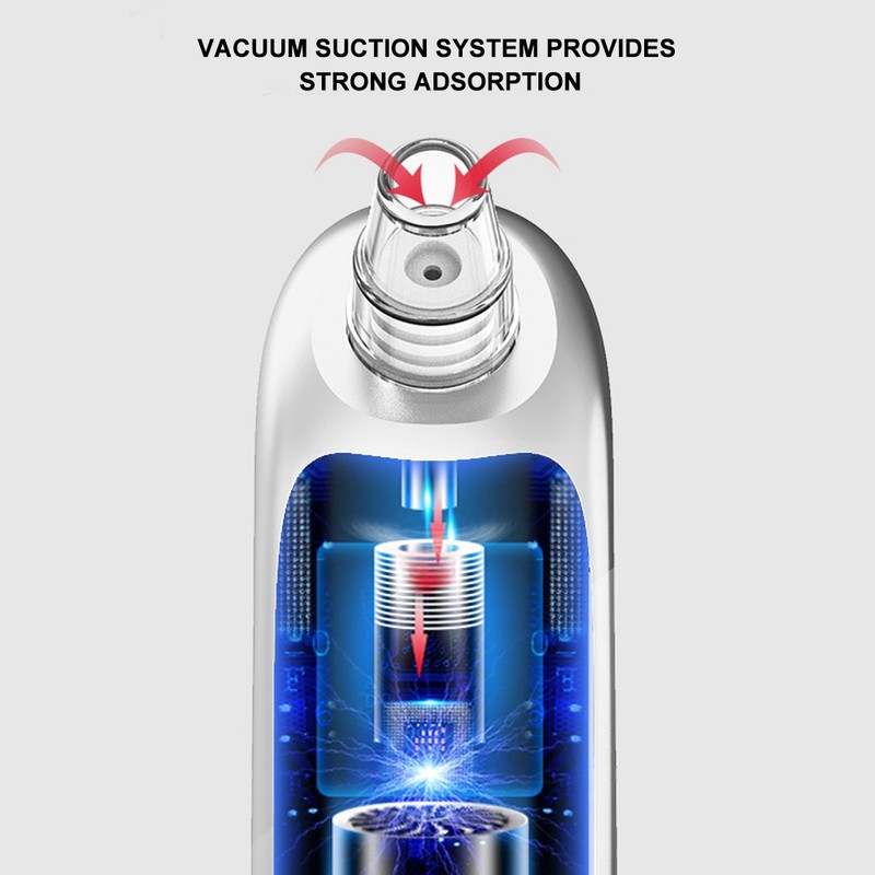 USB Electric Blackheads Removal Vacuum Face Pores Cleaner Exfoliating Lifting