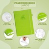 Clever Fox Password Book with alphabetical tabs. Internet Address Organizer