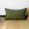 fabrizm 1452-gr-gr Cushion Cover Made in Japan Rectangle 50 x