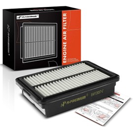 A-Premium Filtro de Aire de Motor compatible con Hyundai Elantra (17-20), Kona (18-23), Veloster (19-21) y Kia Forte (19-23), Forte5 (20-23), Soul (20-23) - 1.4L 1.6L 2.0L