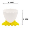 LATRAT Egg Cup Egg Opener Set, Cartoon Egg Stand Egg