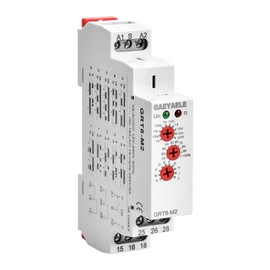 GAEYAELE 16A Multifunction Time Relay with 10 Function Choices AC/DC12V-240V Relay(GRT8-M2,AC/DC12V~240V)