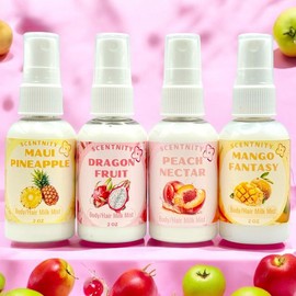 (New) Travel Size Body Milk Mist- Limited Sample Packs - Scent: Fruity Sample Pack