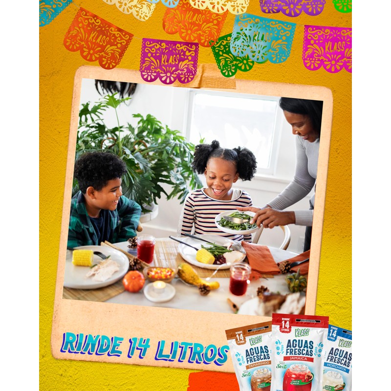 Klass Aguas Frescas Sabor Jamaica Rinde 14 L - Sin