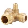 Air Compressor Parts Check Valve Replacement Parts Brass 90 Degree
