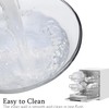 Ajrwiiy Large Glass Bowl for Sourdough Bread Making, 4.7 Quart