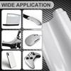 Lypumso 6D Carbon Fiber Vinyl Wrap Roll, Glossy Car Wrap