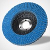 AIMALL 10 PCS Flap Disc Set, Zirconia Abrasive Grinding Wheels