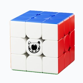 Magic Cube マジックキューブ 3x3x3【磁石内蔵】 ステッカー無し 知育玩具 プレゼントに最適 軽量設計 祝日ギフト おもちゃ ストレス解消 フィジェットトイ 便利 回転スムーズ 新感覚 (磁石3x3)