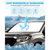 KUST Windshield Sun Shade for Honda Ridgeline Accessories 2017-2024 2025