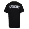 Security Shirt | Printed Security on Front/Back | Security Guard
