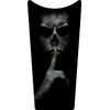 Kustom Cycle Parts Aftermarket Keep Quiet Skull Plastic Dash Panel