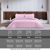 LYMA Bedding Duvet Cover Set Double Plain, OEKO-TEX Certified, Ultra
