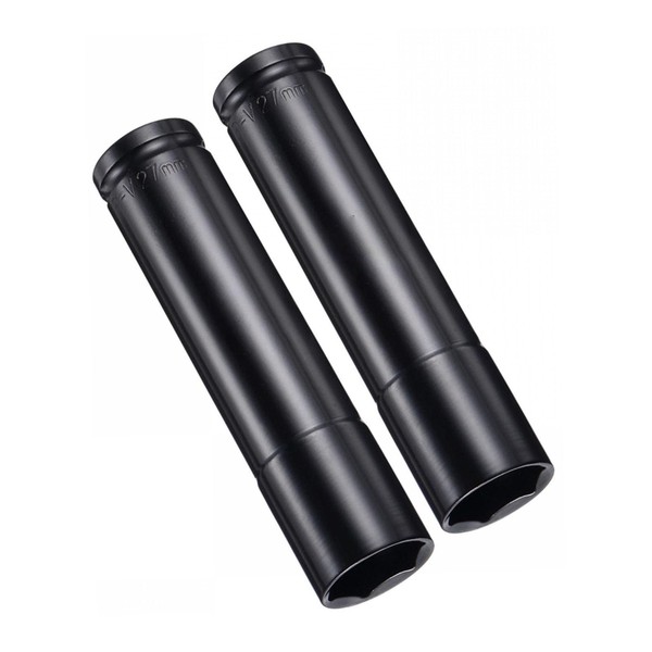 TOP-VIGOR 2Pcs Deep Impact Socket, 1/2 Inch Drive by 27mm