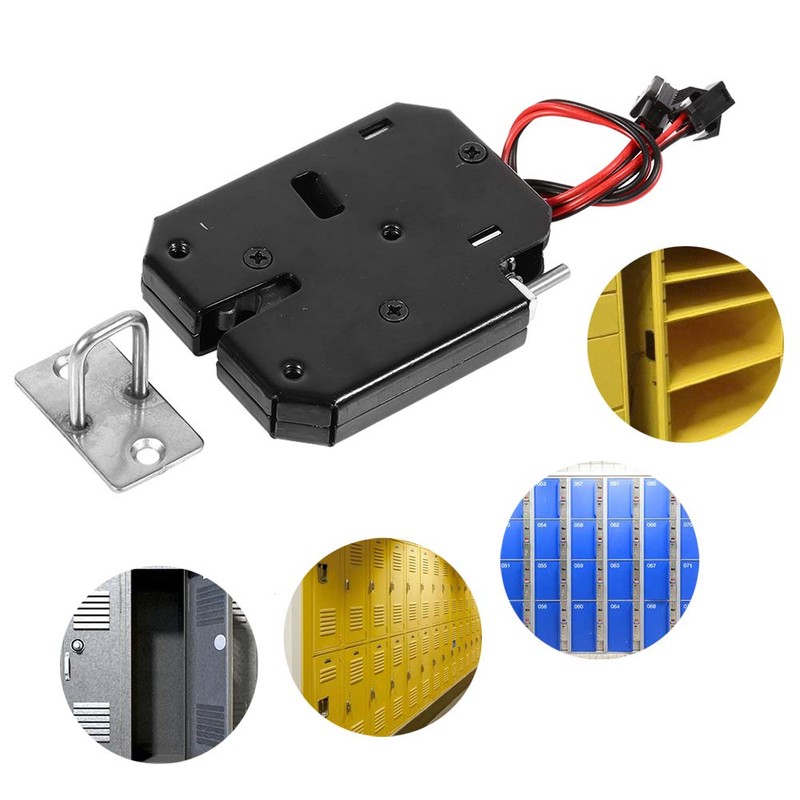 DC 12V Cabinet Drawer Electric Magnetic Lock Electromagnet Fail-Safe for