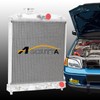 ASCIUTTA 1 Row Aluminum Radiator For 1992-2000 Honda Civic D15