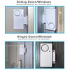 Wsdcam Wireless Door Alarm with Remote 2 Pack, Battery Included,