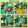 St. Patrick's Day Background Banner Happy St Patricks Day Banner,