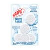 Harpic White & Shine Pastillas Acuaticas con Cloro, 5 piezas