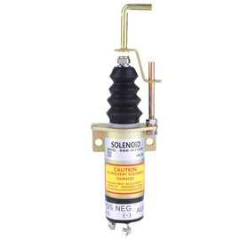 Fuel Shut-off Solenoid Valve, 366-07197 SA-3405T Electric Solenoid Valve for Electric Generator 12 V