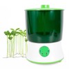 YIYIBYUS Multifunctional Bean Seed Sprouts Machine, Double Layer Fully Auto