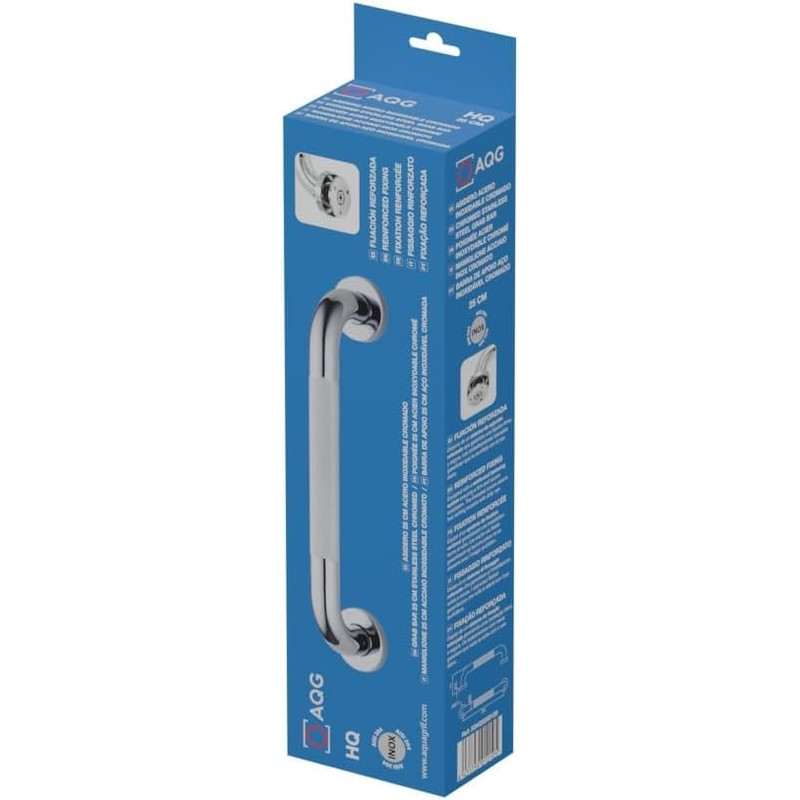Bathroom Safety Bar Ø 25 cm – Non-Slip Shower Rail