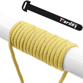 Tiardey PPR-019 Reflective Paracord 4mm 100ft (31m) 7 Core Strand,Tear-resistant,Nylon Cord,Mil Spec Type III Paracord,Holds up to 250kg for Outdoor Survival Camping