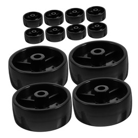 BESPORTBLE 12pcs Push Mower Tires Replacement for String Trimmer and Lawn Mower Wheels Easy Install Caster Wheels for Garden Tools and Furniture