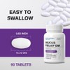 Puregen Labs Mucus Relief DM | Dextromethorphan HBr 20mg | Guaifenesin 400mg | Cough, Immediate Release Uncoated Cough & Mucus Expectorant Pill – 90 Tablets