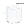 sourcing map Clear Display Case, Acrylic Box Assemble Dustproof Box
