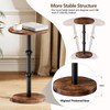 Yuede Drink Table, Small Round Side Table for Small Spaces,