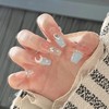 BEYOURCHOI Nail Tip, Coffee, Tortoise Shell Nail Tip, Long Nail