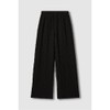 JAJU [JAJU] Women's Crinkle Wide Pants_Black
