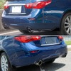 Rolling Gears Q50 Rear Bumper Lip Splitter Diffuser Canards Compatible