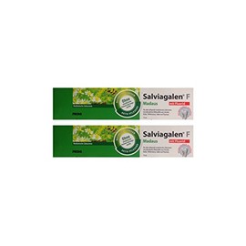 2 x Salviagalen F Madaus toothpaste, 75 ml, PZN 11548356 toothpaste