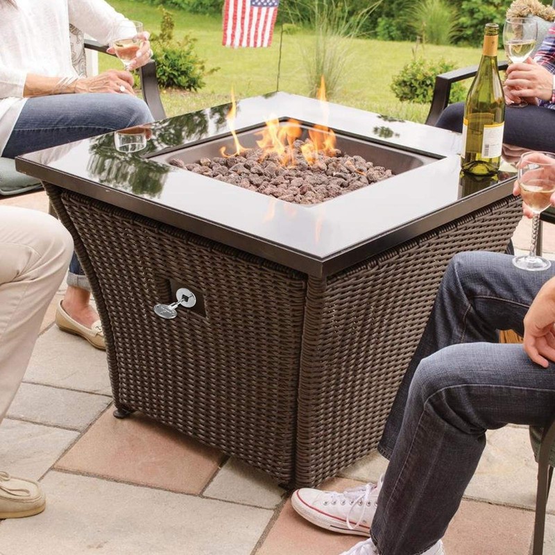 EXCELFU Propane Gas Fire Pit Kit Connection Hose Installation Kit,