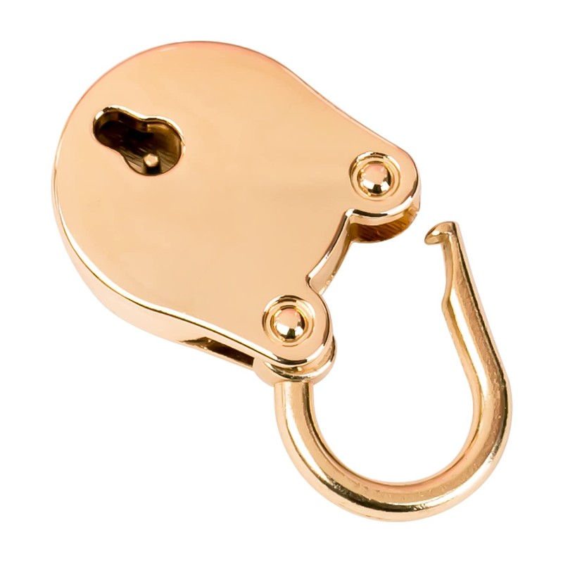 HMF Mini Decorative Padlock with Key | 3.8 x 2.5