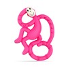 Mordedera para Bebé MatchStick Mini Monkey Mordedor, Rosa (Pink), 10