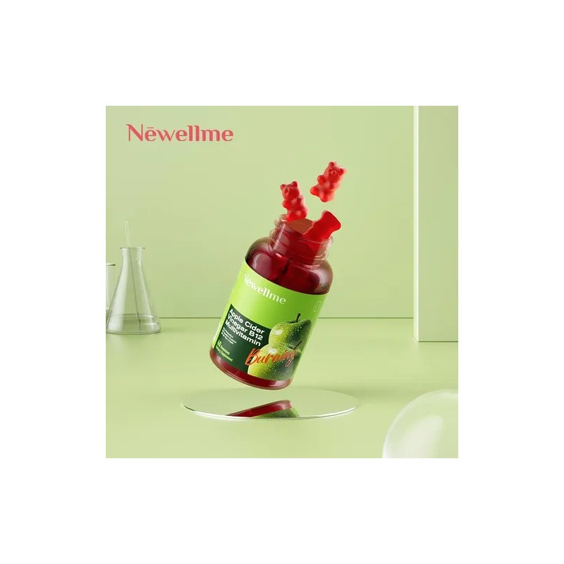 Newell Apple Cider Vinegar Gummies Formulatedenergy Levels