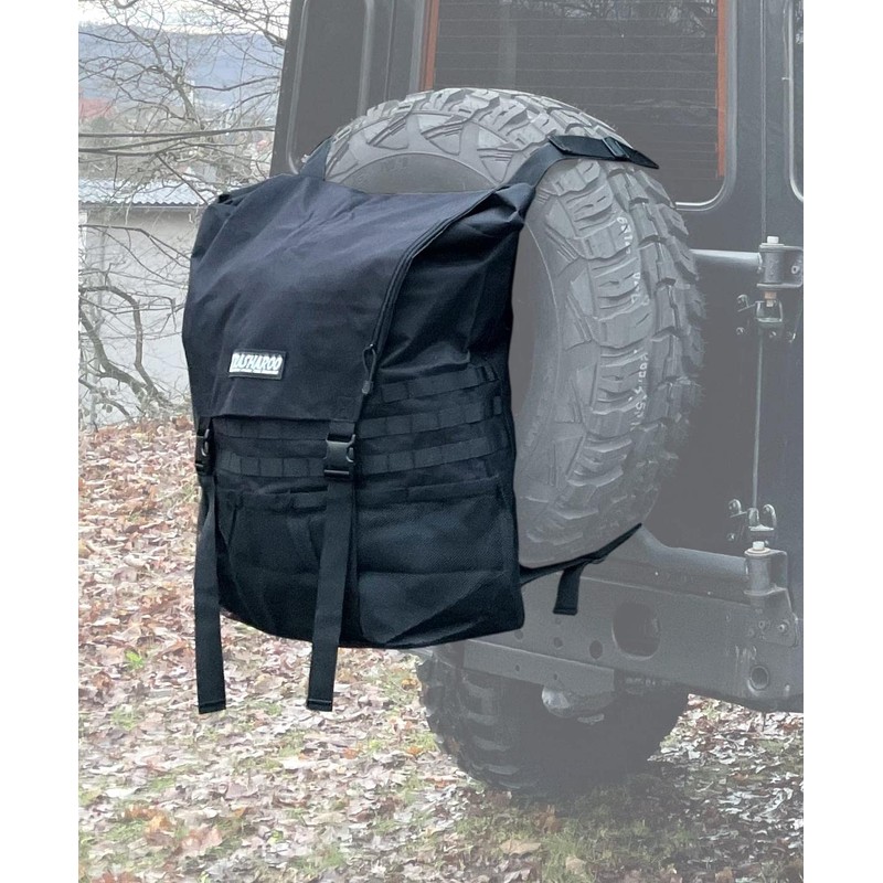 Trasharoo Spare Tire Trash Bag BLACK