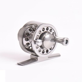 Fly Fishing Reels Aluminium Alloy 2+1 BB Fly Reel Fishing Reels for Trout Bass Carp - Size # 39 mm (Silver)